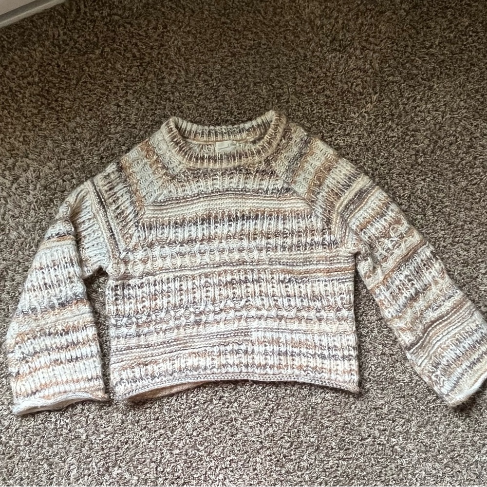Universal Thread Cropped Knit Sweater